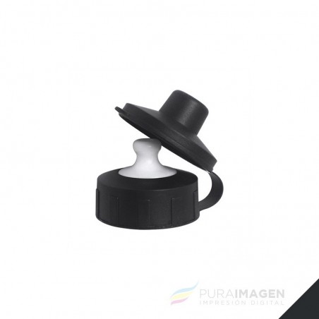 Botella deportiva de aluminio blanca - Hoppy