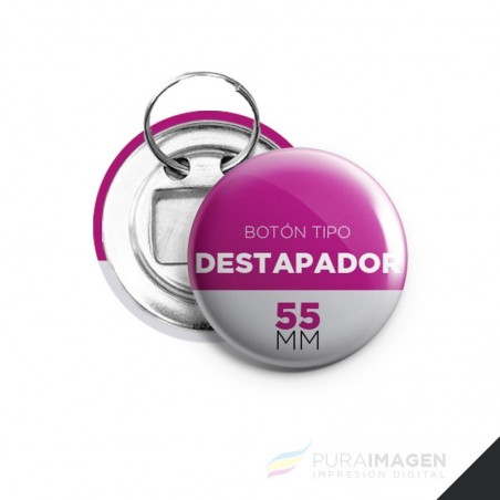 Destapador llavero tipo Pin