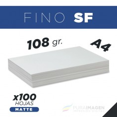 Papel Foto - 108 gr. Matte SF A4 (x100)
