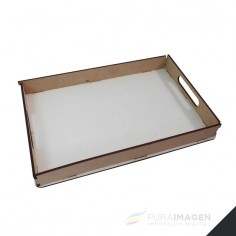 Bandeja madera A4