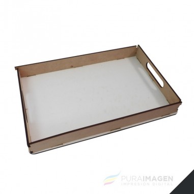 Bandeja madera A4