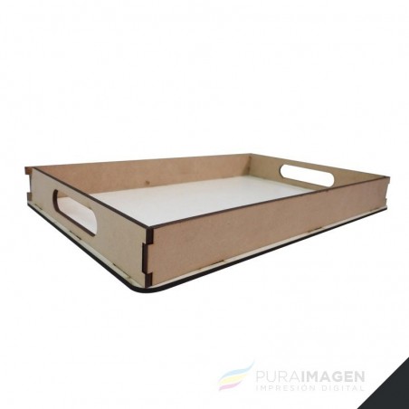 Bandeja madera A4