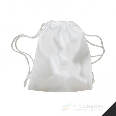 Mochila chica de Jardín blanca