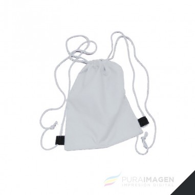 Mochila chica de Jardín blanca