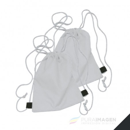 Mochila chica de Jardín blanca