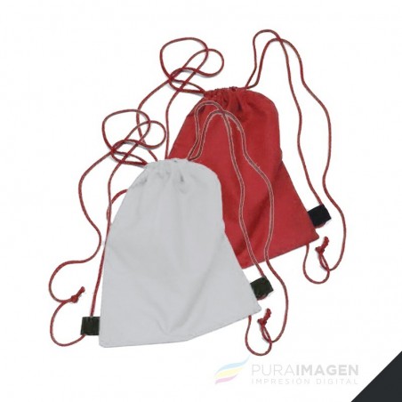 Mochila chica de Jardín roja