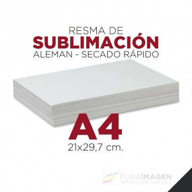 Papel para sublimar A4 - Aleman FNT (x100 hojas)