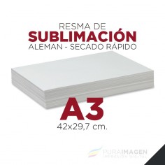 Papel para sublimar A3 - Aleman FNT (x100 hojas)
