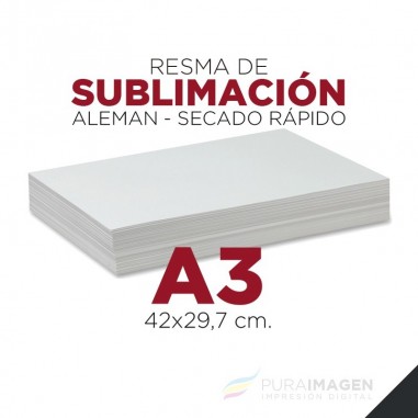 Papel para sublimar A3 - Aleman FNT (x100 hojas)