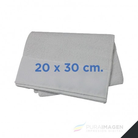 Toalla Chica con FRANJA sublimable