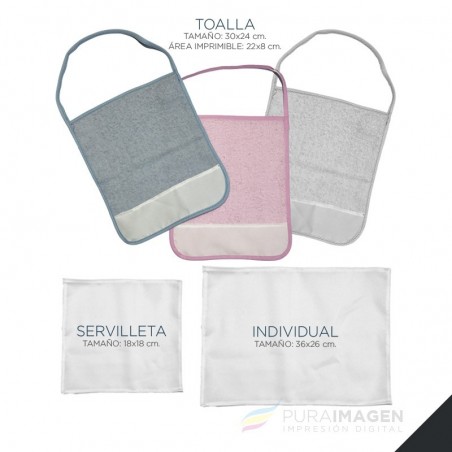 Set Jardín (Individual-Servilleta-Toallita)