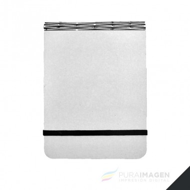 Anotador flexible de madera matte + 100 hojas blancas