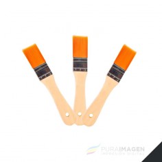 Pincel para Polimerización Nro2. Pack de 3.