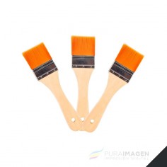 Pincel para Polimero Nro5. Pack de 3.