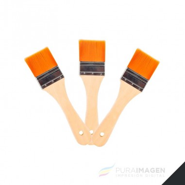 Pincel para Polimero Nro5. Pack de 3.