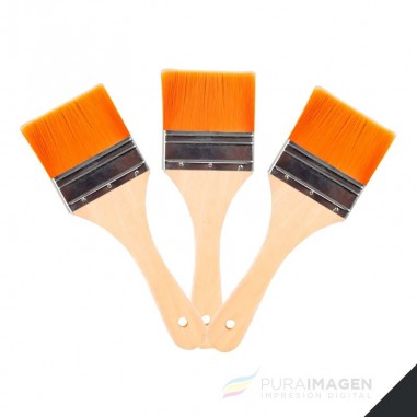 Pincel para Polimero Nro10. Pack de 3.