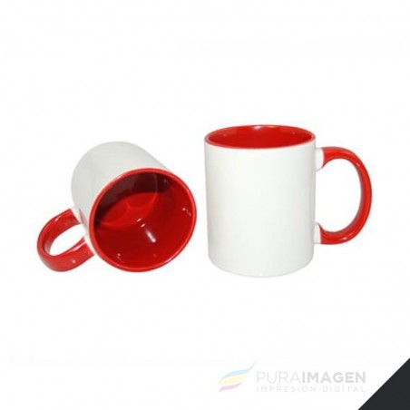 Taza Cerámica Interior Color Orca