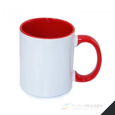 Taza Cerámica Interior Color Orca