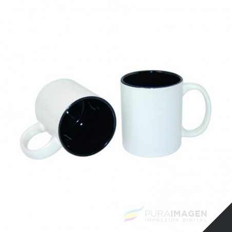 Taza Cerámica Interior Color Orca