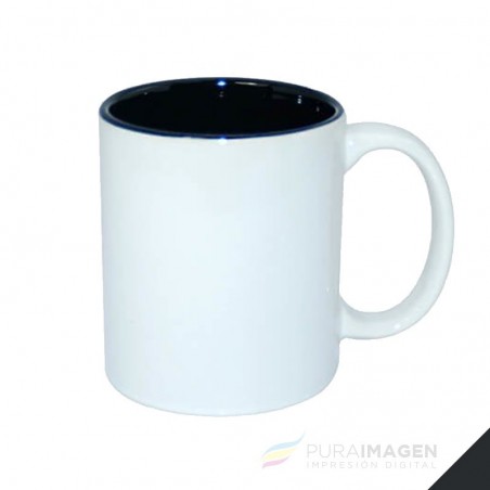 Taza Cerámica Interior Color Orca