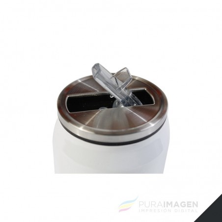 Lata Blanca con Pico