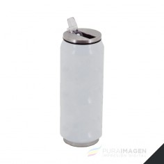 Lata Blanca con Pico