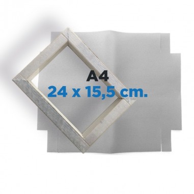 Cuadro Tela sublimable con bastidor 20x15cm