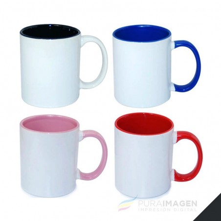 Taza Cerámica Interior Color Orca