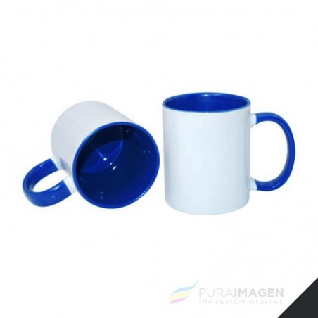 Taza Cerámica Interior Color Orca