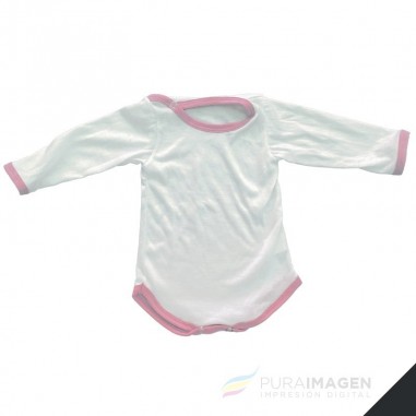 Body de Bebe Combinado - Manga Larga