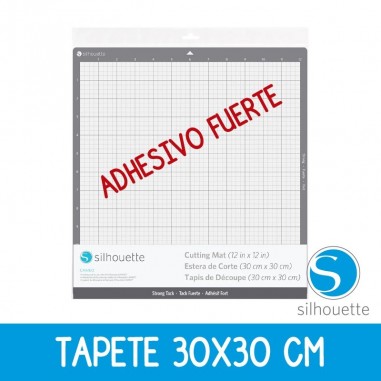 Alfombrilla 30x30cm. Adhesivo Fuerte - Tapete / Mat de corte Silhouette - Cameo 3 y 4