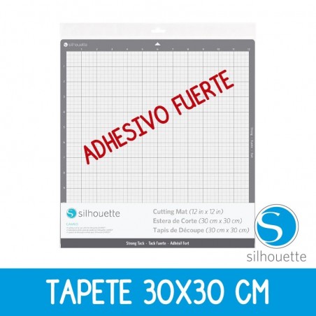 Alfombrilla 30x30cm. Adhesivo Fuerte - Tapete / Mat de corte Silhouette - Cameo 3 y 4