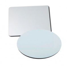 Pack de 10 Mousepad de goma y tela (Simil neoprene)