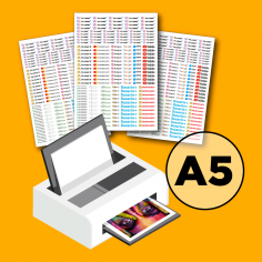 Impresión de hojas Transfer...