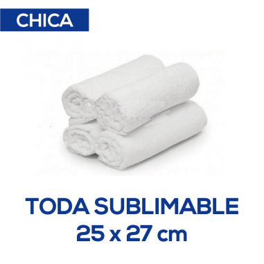 Toalla Blanca TODA SUBLIMABLE 25x27 cm
