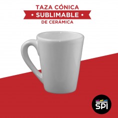 Taza cónica de cerámica...