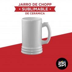 Jarro de Chopp de cerámica...