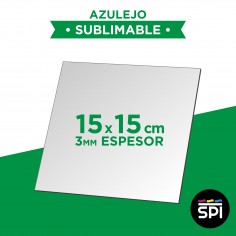 Azulejo 15x15 cm Sublimable...