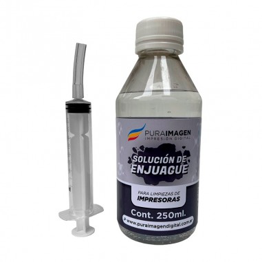 Solución de Enjuague para limpiezas...