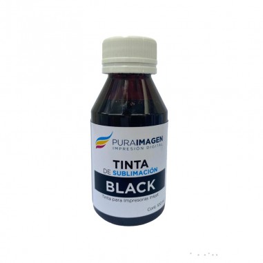 Tinta de Sublimación Negra x100ml -...