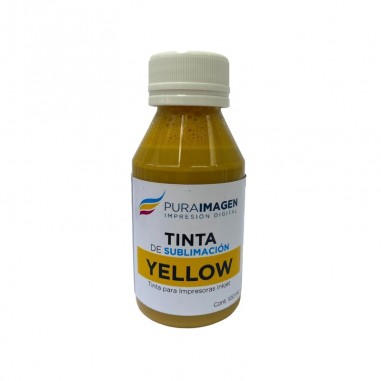 Tinta de Sublimación Amarilla x100ml...