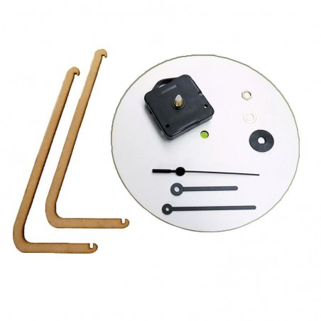 Reloj madera redondo