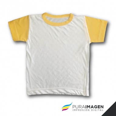 Remera de Niño Combinada