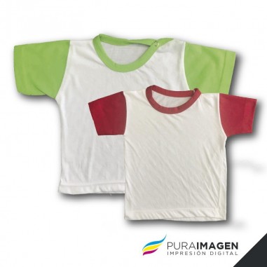 Remera de bebe Combinada