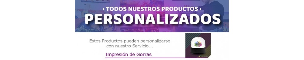 Personalizables. Gorros